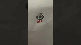 Spooky eye #art #spooky #eyes #quickart