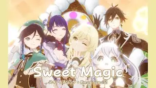 【MMD Genshin | ProSeka】Sweet Magic🎂「Xmas Special🎄 ft. Archons☃️」