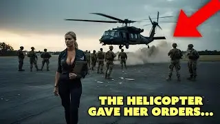 They Called Her a Civilian — Then a Black Hawk Landed With Orders in Her Name