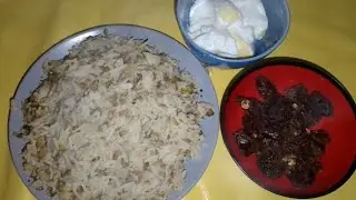 تعزيل المسواك وغدانا اليوم مرگة بامية 💕💕