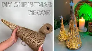 Do you have bamboo sticks and rope? You can make a Christmas tree!