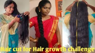 Long Hair Cut for Hair Growth||Straight Cut On Long Hair|| Hair Cut Tutorial On Long Hair