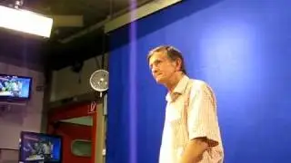 Lugg als Wettermoderator Erhard Berger.AVI