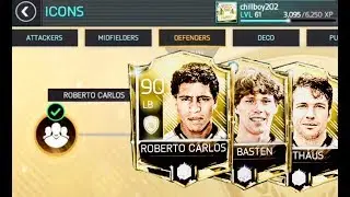 CLAIMING ROBERTO CARLOS,MATTHAUS,VAN BASTEN SBC /Gameplay Review icons team  Mystery Match fifa
