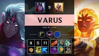 Varus Top vs Kayle - EUW Master Patch 25.15