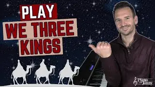Play We Three Kings - Jazz Piano Style 🎄