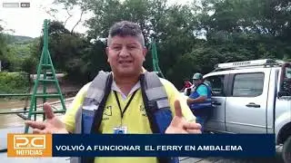 DE NUEVO EL FERRY EN AMBALEMA