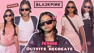 Blackpink jennie inspired outfit || RECREATE🎀💗