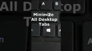 Сочетание клавиш для минимизации всех нажатий Windows на рабочем столе