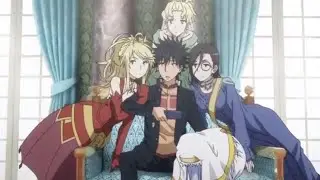 Kamijou Touma and his Royal Harem!