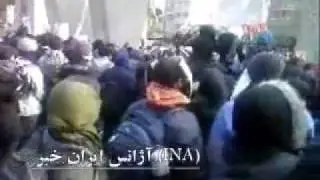 Iran 12 Dec 09 (21 Azar) Tehran uni Student Protest