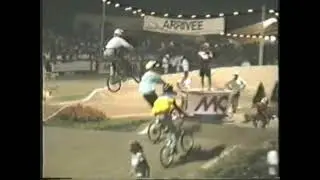 old school bmx race 1990 championnat de France à Cavaillon