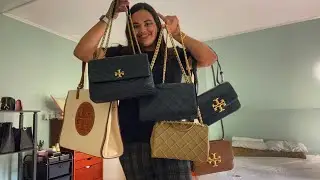 Tory Burch Bag Addiction 🤯 #umboxing NEW BAGS! Fleming Soft Shoulder Bag, Eleanor, Ella Canvas Tote