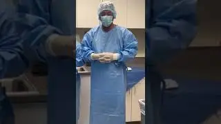 Happy Surgical Technology Week - ST Student Daniel Identifying her PPE's #pimaseattle