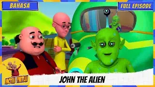 Motu Patlu | Full Episode | John the alien | Bahasa
