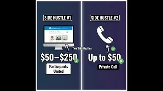 2 Side Hustles That Pay &ndash; $50 Calls & $250 Research Studies