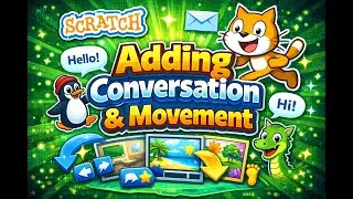 Scratch 4 - Adding Conversation & Movement