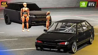 Lotu Şəmi və Yetim Uşaq Vaz2114 Və Range Rover RR | BeamNG.Driver #malikbedelov