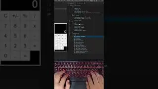 ASMR Coding Calculator #shorts