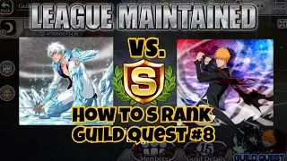 How to S Rank Guild Quest #8 Toshiro Vs Movie Ichigo | Bleach Brave Souls