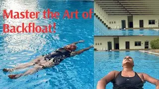 Backstroke Floating | master float | 5 minutes learning | #swimming #youtube #video #pool #summer