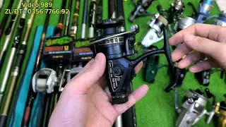 Video 988 : Cần C&acirc;u Iso Nhật Mới Về  Daiwa Shimano NFT - D&acirc;y D&ugrave; PE V&agrave; M&aacute;y C&acirc;u C&aacute; B&atilde;i Nhật
