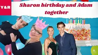 The Young And the Restless Mark Grossman birthday party for Sharon Case, When will they get married?