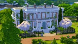 Bridgerton inspired Victorian Manor  | The Sims 4 speedbuild