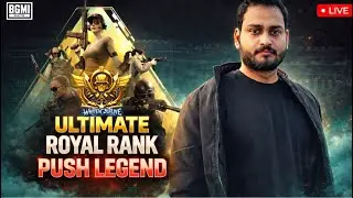 BGMI ULTIMATE ROYAL 🔥 | Legend Push LIVE | #bgmi #bgmilive #ultimateroyal #conquerpush #whitewolfliv