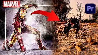 i crate best iron man  superhero landing effect