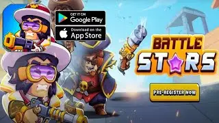 Battle Stars - 4v4 Multiplayer Part 1 Gameplay Walkthrough Android IOS