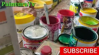 Paanu mag mix ng light green??//How to mix light green paint??