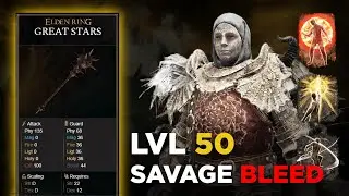 Elden Ring: Great Stars - Wild Strikes Early Game SAVAGE Build RL50 - STEP BY STEP Build GUIDE UNCUT