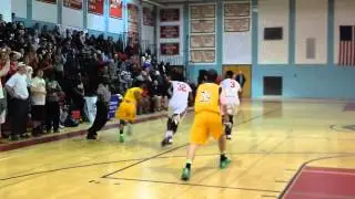 Lamb misses free throw/McCallum misses layup Perry Hall/Dulaney 4A North semifinals 3/5/14