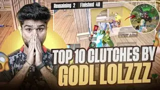 MY  TOP 10  BGMI  BEST  CLUTCHES ॥  HACKER  OR  BOTT  ॥  GODL  LOLzZz ॥ 