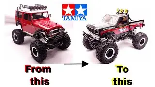 TAMIYA CR-01 - From Land cruiser to the mighty Blackfoot