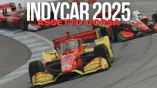 Assetto Corsa IndyCar 2025 Mod &mdash; pełna kariera, pakiet tor&oacute;w, system hybrydowy!