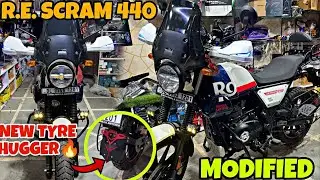 Royal Enfield SCRAM 440 Ko kardia Top Notch Modified | Needful Touring Modification | TopRack |