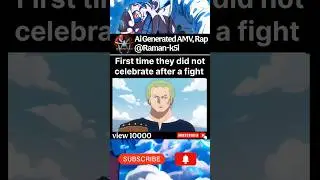 First time they did not celebrate after a fight #onepiece #egghead #zoro