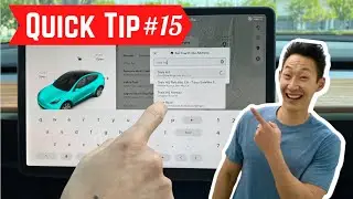 How to use the Tesla Navigation and Remove and Add your Home