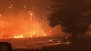 Red Skies, of The Oregon Wild Fires, #OregonFires