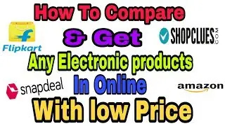 How To Find Lowest Price On Online Shopping-With Price Compare by||SpMishra Tech||