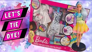 How well does this work? Tie Dying Barbie Clothes!