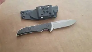 BladeHQ - 1084CF Fixed Skyline - Linos Kydex Sheath  -  Spyderco G Clip