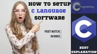 How to download c language compiler and ide | Mingw and visual studio code download in hindi