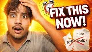 The ONLY 3 Steps You Need to Beat Procrastination (No Excuses Guide)