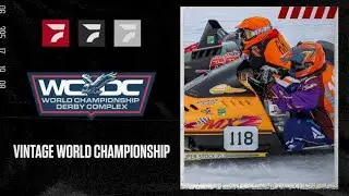LIVE: Vintage World Champ Snowmobile Derby - Friday