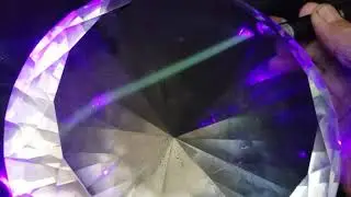 Small diamond for my solar powered, space based laser system