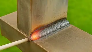 No welding school teaches the secrets of welding such thin square tube!