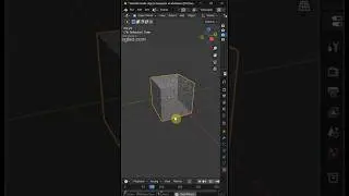 Blender make object disappear in animation shorts #blender #3d #blendertutorial